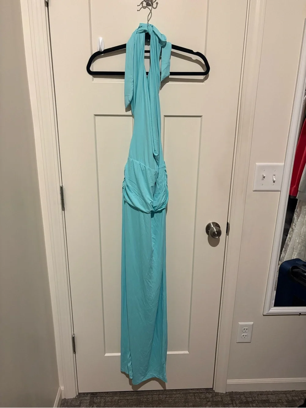 Outcast DELFINA MAXI DRESS BLUE Small NWT - Picture 8 of 8